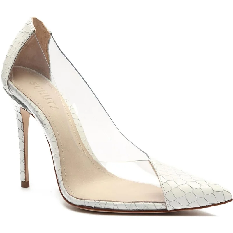 Comfortable Chic Schutz Womens Lou  Padded Insole Stiletto Pumps