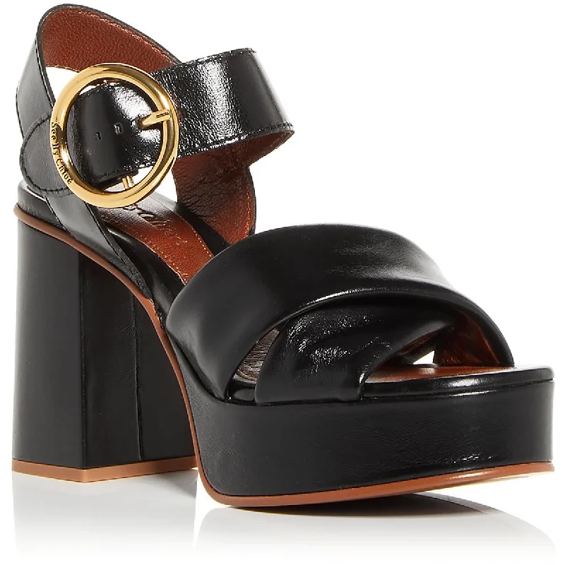 Forward Trendsetter See by Chloe Womens Platform Sandal Ankle Strap