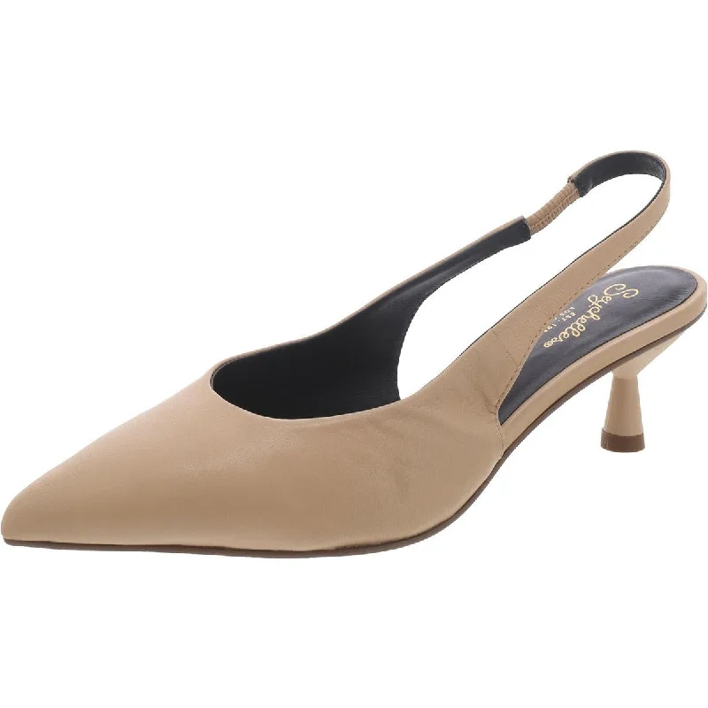 Women's Everyday Shoes Seychelles Womens Leather Pointed toe Kitten Heels