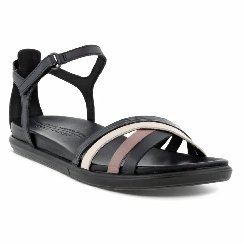 Luxury Casual Footwear Simpl Sandal In Multicolor Black