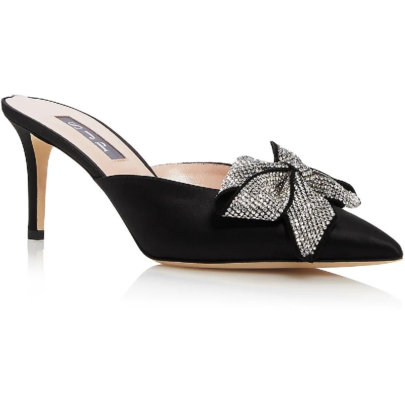 Elevated Casual Discounts SJP by Sarah Jessica Parker Womens Paley Embellished Pointed Toe Mules