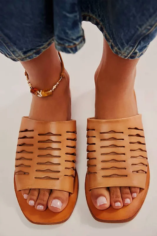 Everyday Fashion Shoes Slice Of Sun Sandal In Vachetta