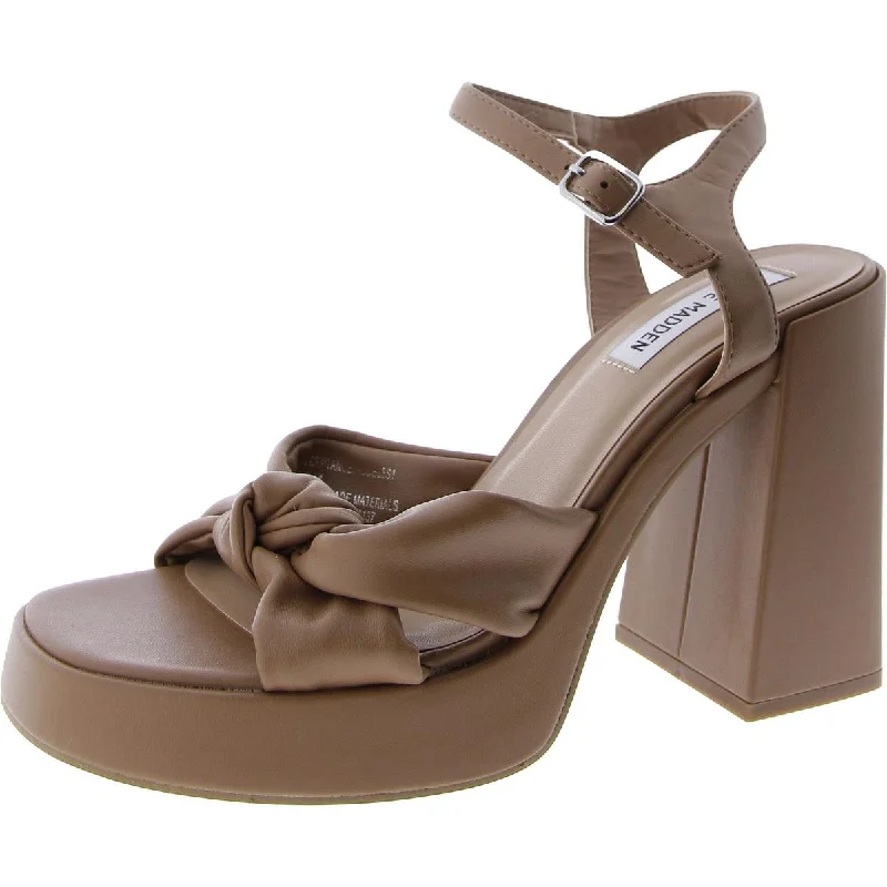 Inspired By You, Designed For You Steve Madden Womens Acceptance Faux Leather Ankle Strap Platform Heels Inspired By You, Designed For You Steve Madden Womens Acceptance Faux Leather Ankle Strap Platform Heels