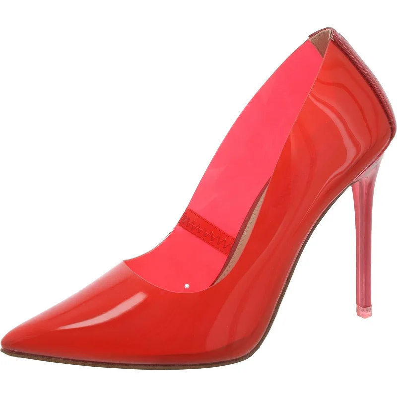 Ultra-Soft Flats Deal Steve Madden Womens VIP Vinyl Pointed Toe Pumps
