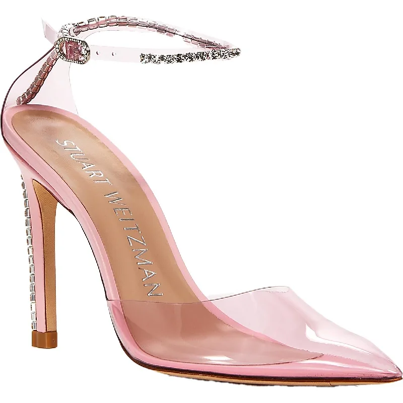 The Latest Trends Stuart Weitzman Womens Padded Insole Pointed Toe Pumps
