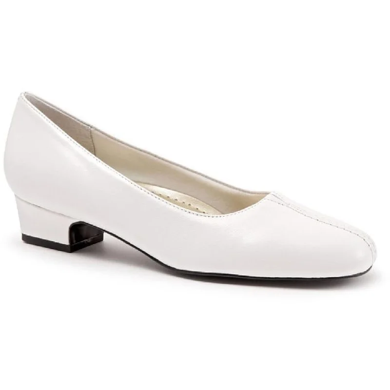 Quick Grab Deals Trotters Womens Doris Padded Insole Solid Pumps