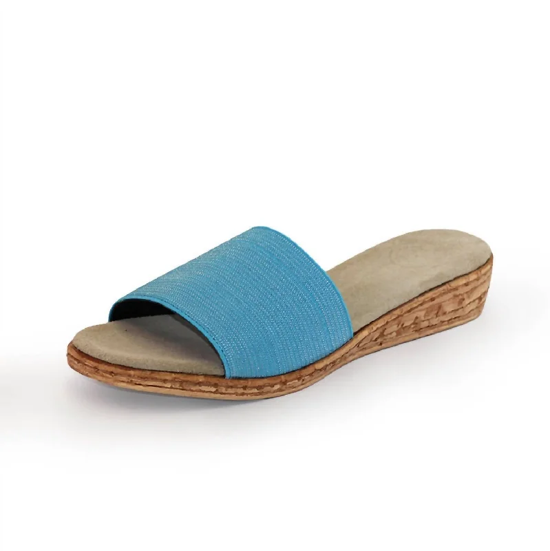 Chic Style Women Seabrook Slide In Blue