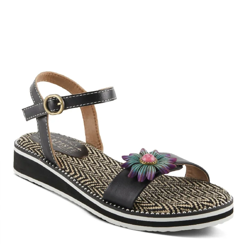 Comfortable Fashion Shoes Women Tilton Sandal In Black