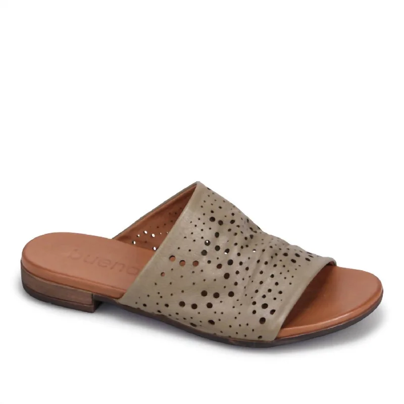 Modern Casual Shoes Women Turner Perf Sandal In Sage