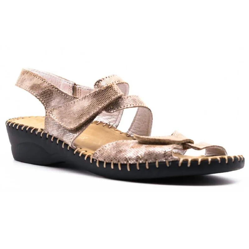Top Deals Women's Becka Slingback Sandal In Cappuccino Viper