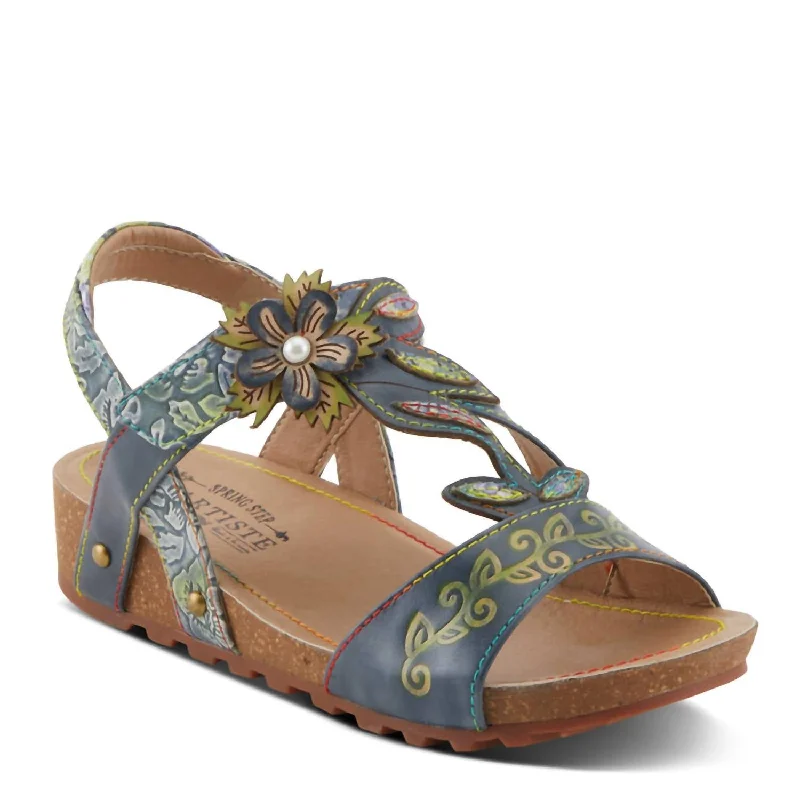 Save Big Women's Beloved Sandals In Teal Multi