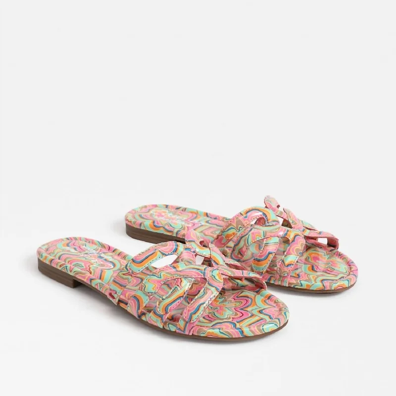 All-Day Comfort Shoes Promotion Women's Cat Sandal In Pink Multi