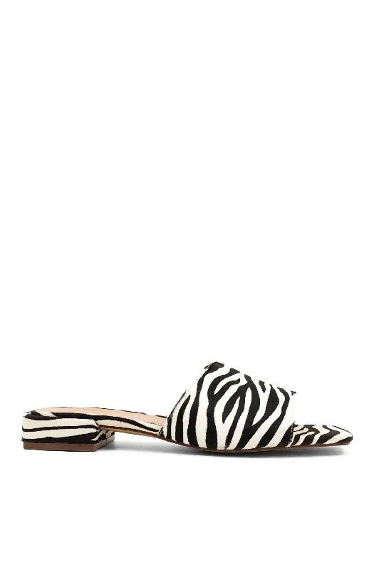 Affordable Trendy Fashion Women's Claudia Sandals In Zebra