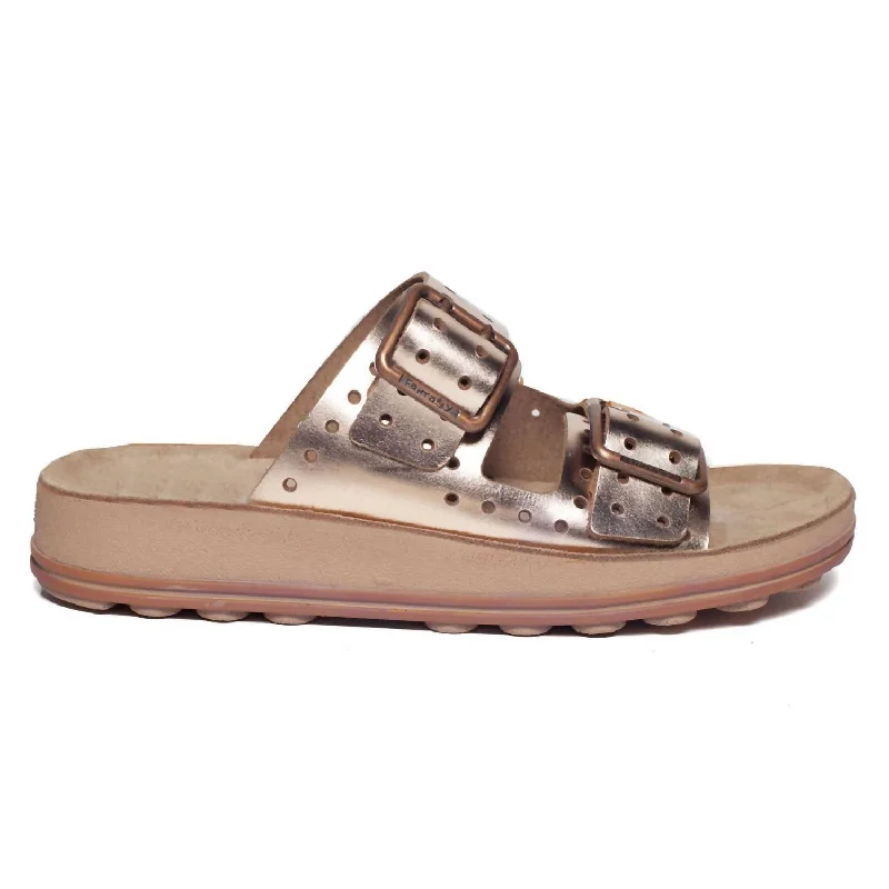 Trendy Footwear Sale Women's Daniella Sandals In Rose Gold