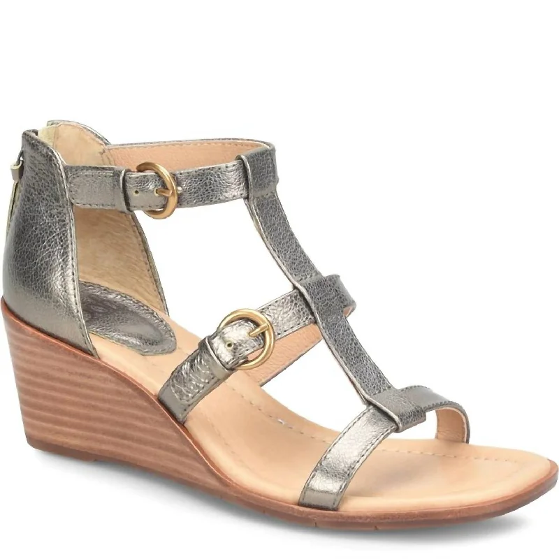Fashion Frontiers Women's Gaige Sandal In Bronze