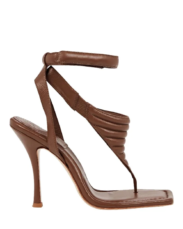 Best Sellers Women's Gia 8 Sandal In Coffee Brown