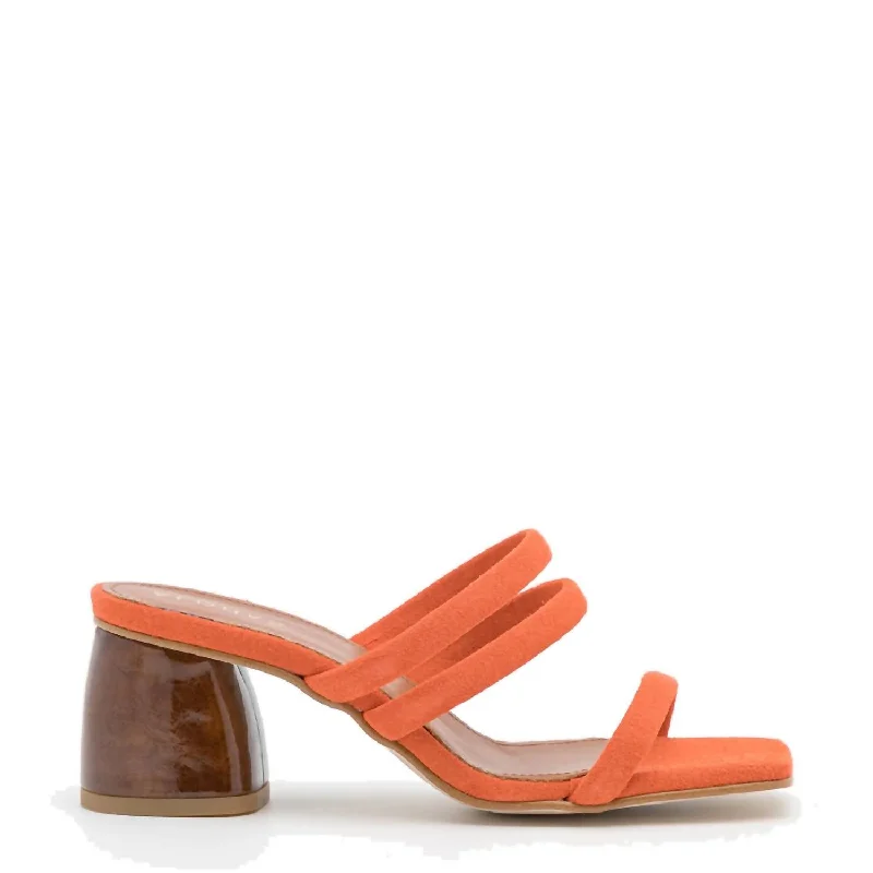 Valentine's Special Women's Indiana Sandals In Pomelo Orange