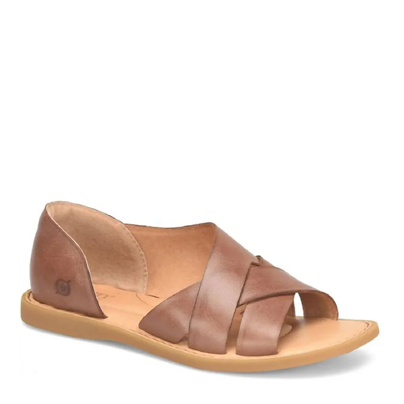 Supportive Shoes Offer Women's Ithica Sandal In Brown
