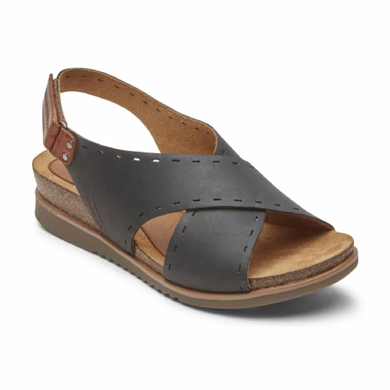 Edgy Fashion Deals Women's May Sling Sandal In Black