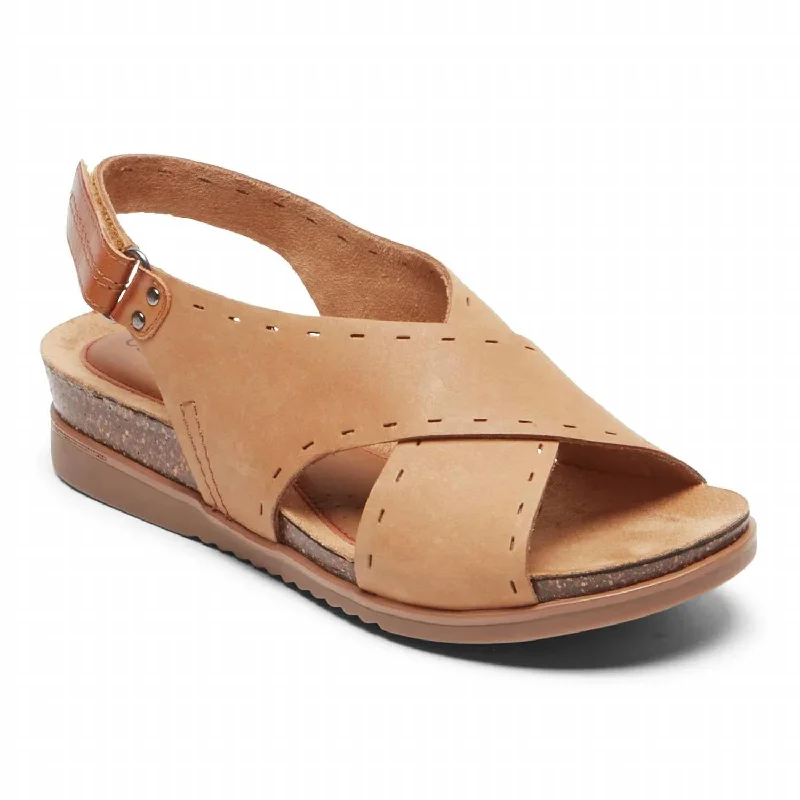 Soft Sole Shoes Discount Women's May Sling Sandal - Medium Width In Nutmeg