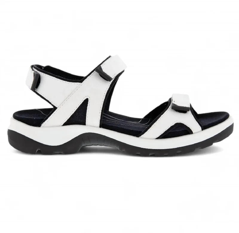 Comfortable Everyday Shoes Women's Offroad Sandal In White