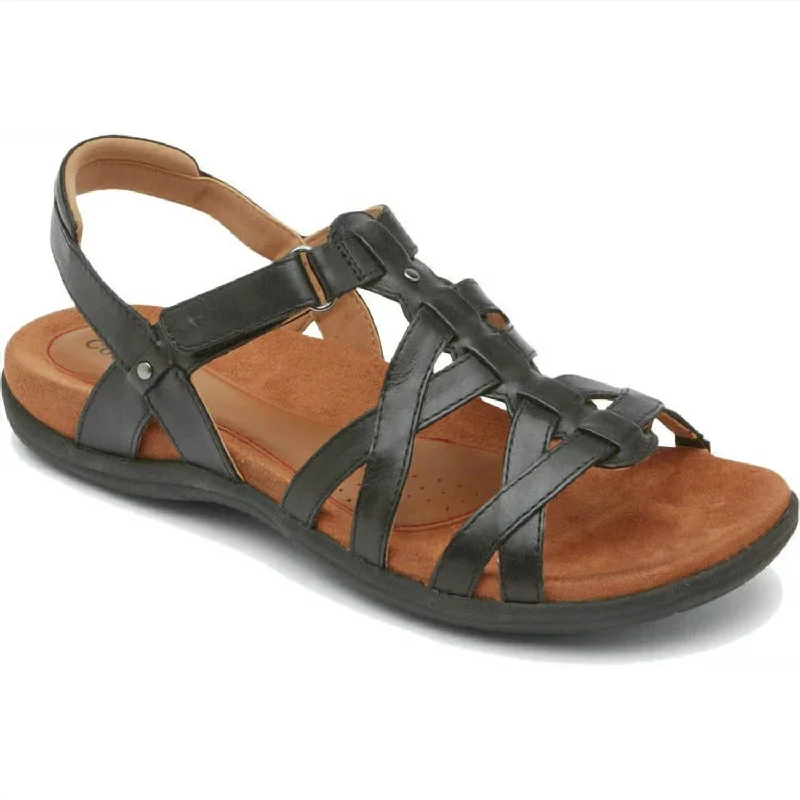 Formal Shoes Clearance Women's Rubey Woven Sandal - Medium Width In Black