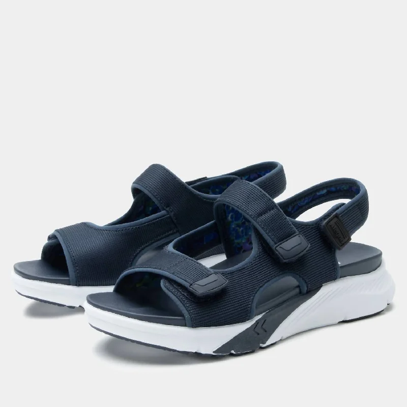 Elegant Evening Shoes Deal Women's Sandie Sandals In Poppy Pop Blue