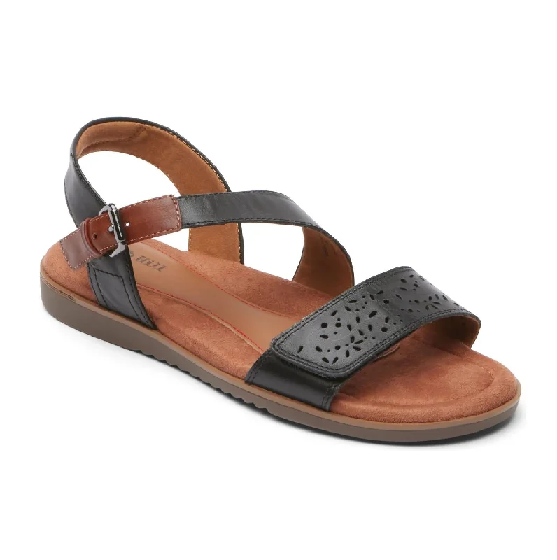 Versatile Fashion Shoes Women's Zion 2 Piece Sandal In Black