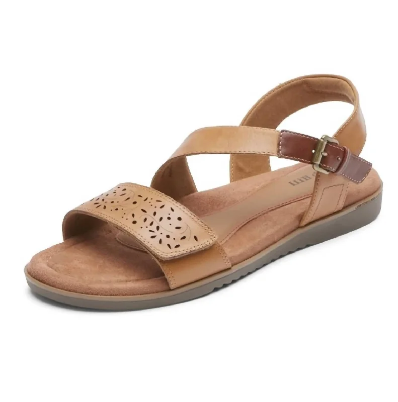 Luxury Shoes Clearance Women's Zion 2 Piece Sandal In Tan