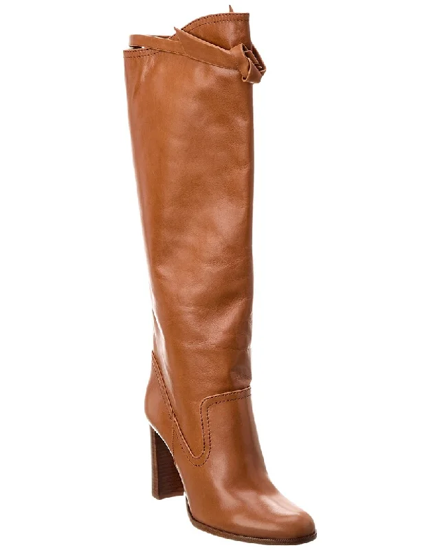 Limited Styles Alexandre Birman Clarita Saddlery 90 Leather Knee-High Boot