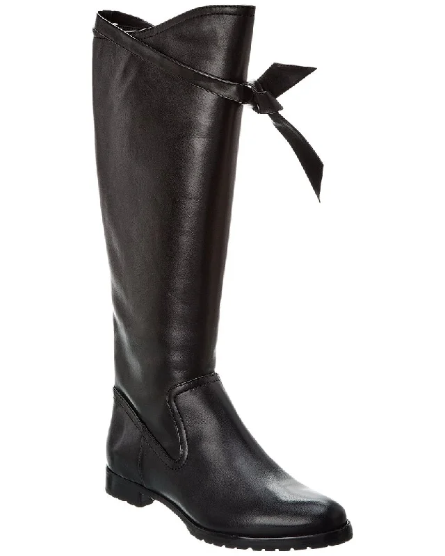Fashion Forward Alexandre Birman Clarita Saddlery Leather Knee-High Boot