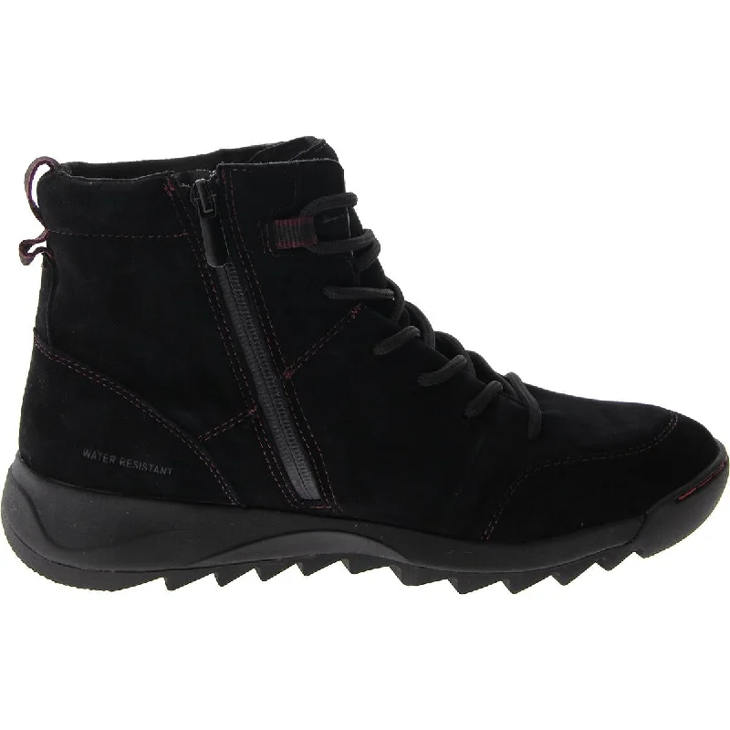 Discover Now Aria  Womens Lace Up Flat Ankle Boots