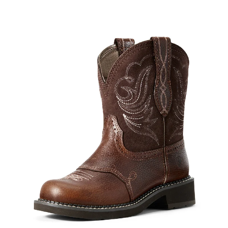 Catch Every Fashion Trend Ariat Women's Copper and Brownie Fatbaby Heritage Dapper