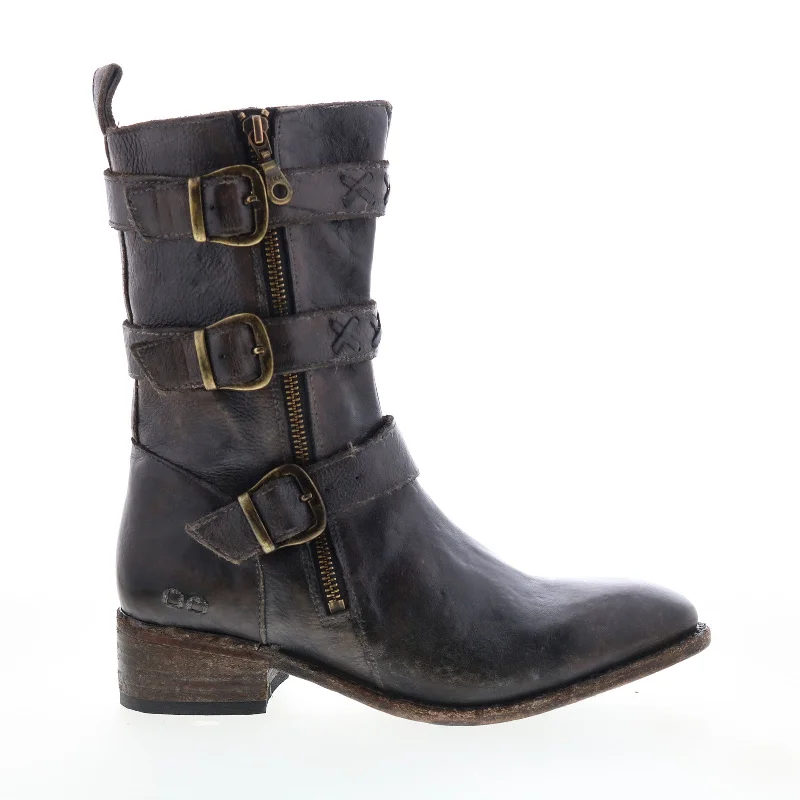 Budget Saver Bed Stu Blanchett F328003 Womens Brown Leather Zipper Casual Dress Boots Budget Saver Bed Stu Blanchett F328003 Womens Brown Leather Zipper Casual Dress Boots