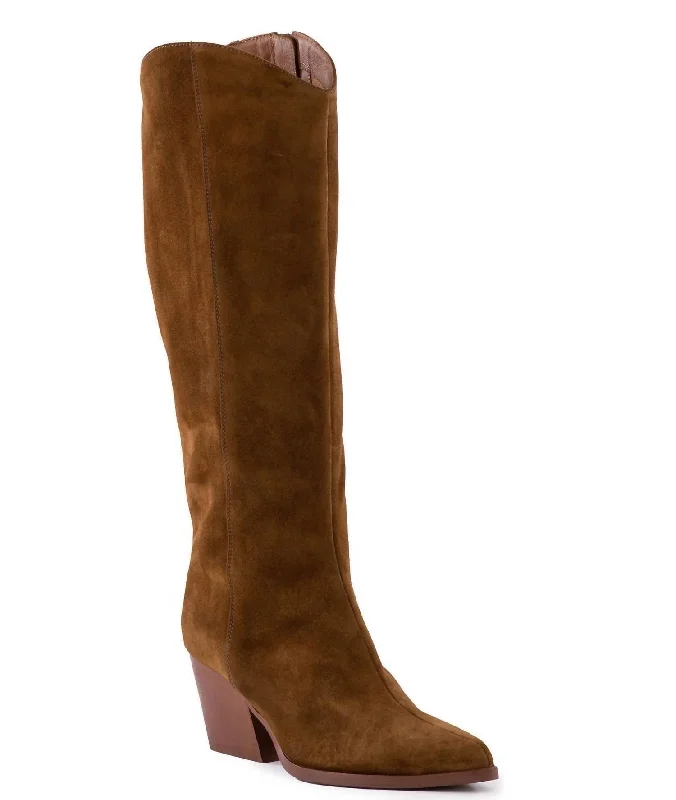 Mega Sale Begging You Tall Boot In Cognac