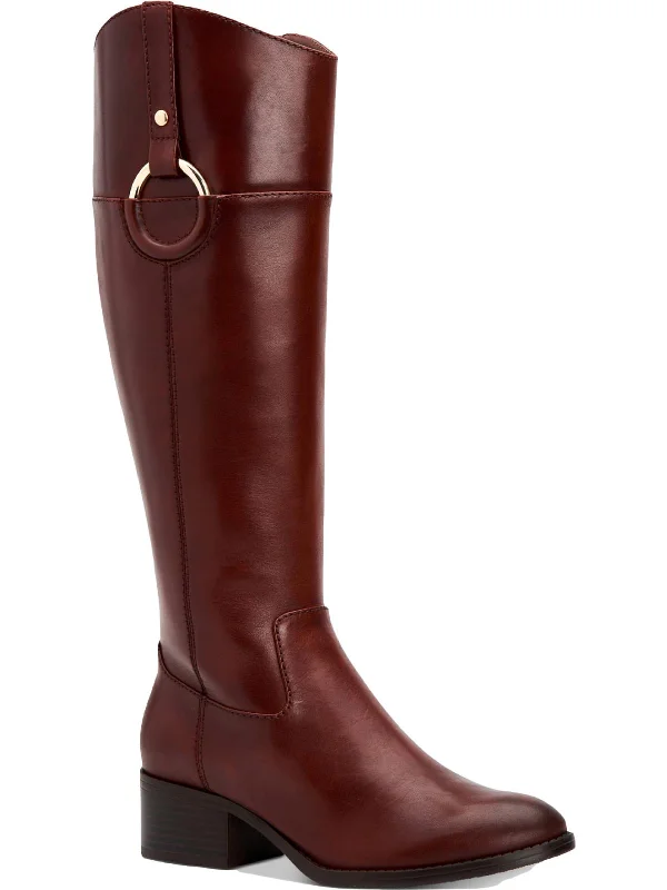 Crazy Price Slashing Bexleyy Womens Leather Knee-Hgh Riding Boots