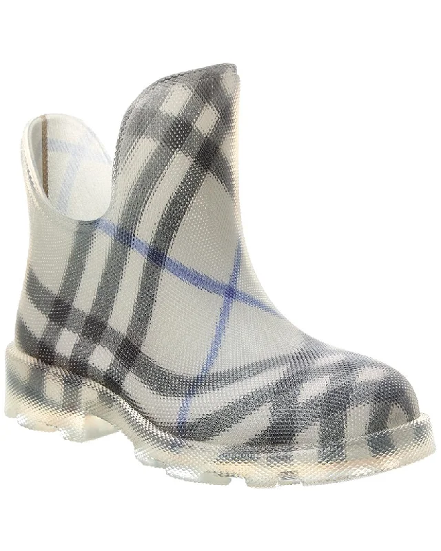 Sale On Sale Burberry Marsh Vintage Check Rubber Rain Boot