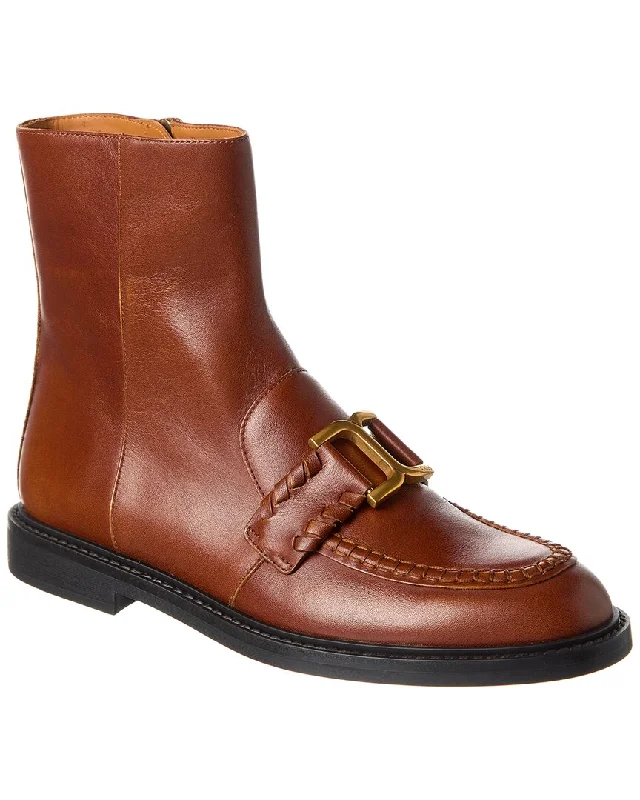 Mega Sale Chloé Marcie Leather Ankle Boot