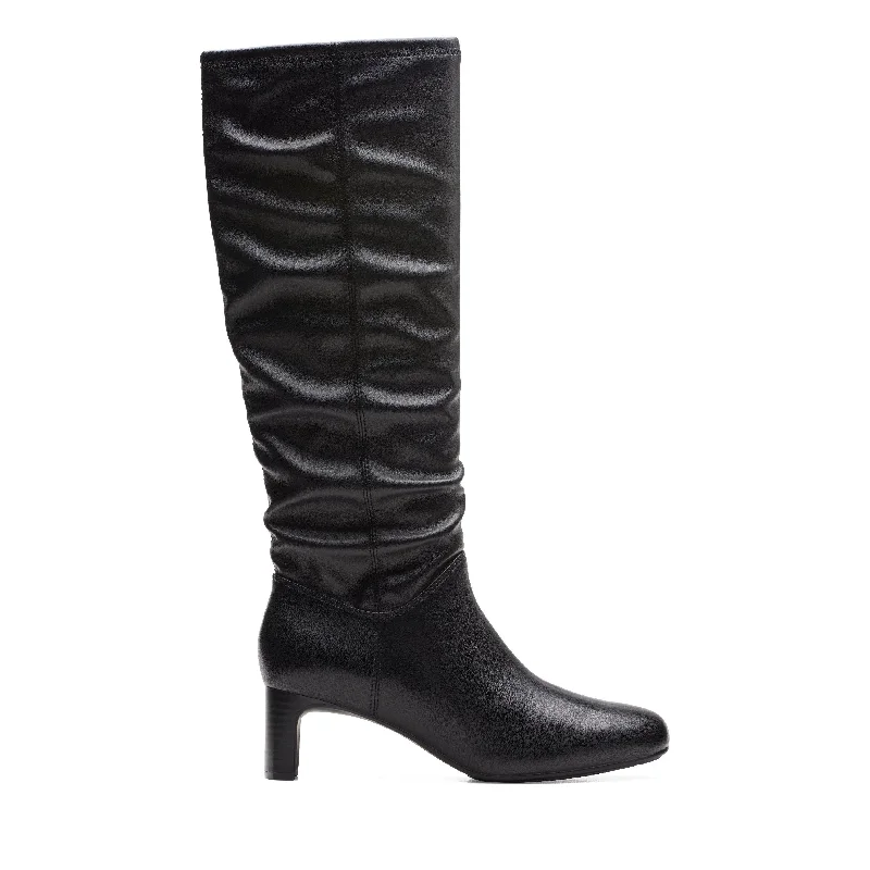 Cool Prices Clarks Kyndall Rise in Black Synthetic