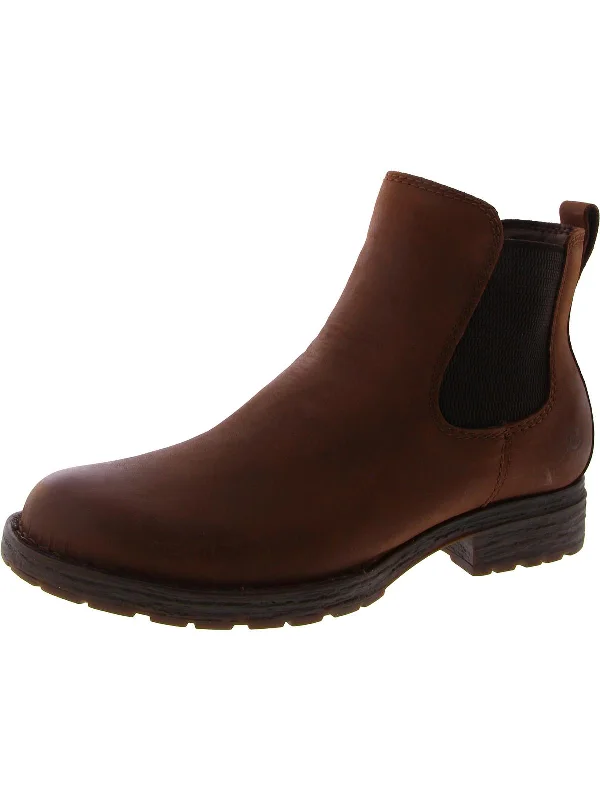 Women's Flexible Sole Shoes Cove Womens Leather Pull On Chelsea Boots