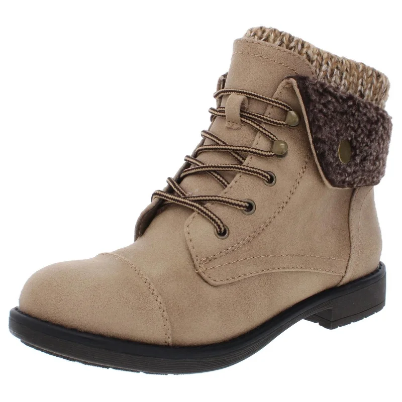 Discount Store Decker Womens Mixed Media Ankle Booties