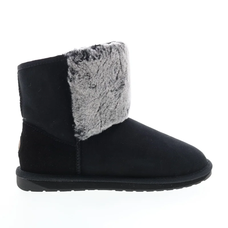 Must Haves Emu Australia Atkinson Frost W12935 Womens Black Suede Casual Dress Boots Must Haves Emu Australia Atkinson Frost W12935 Womens Black Suede Casual Dress Boots