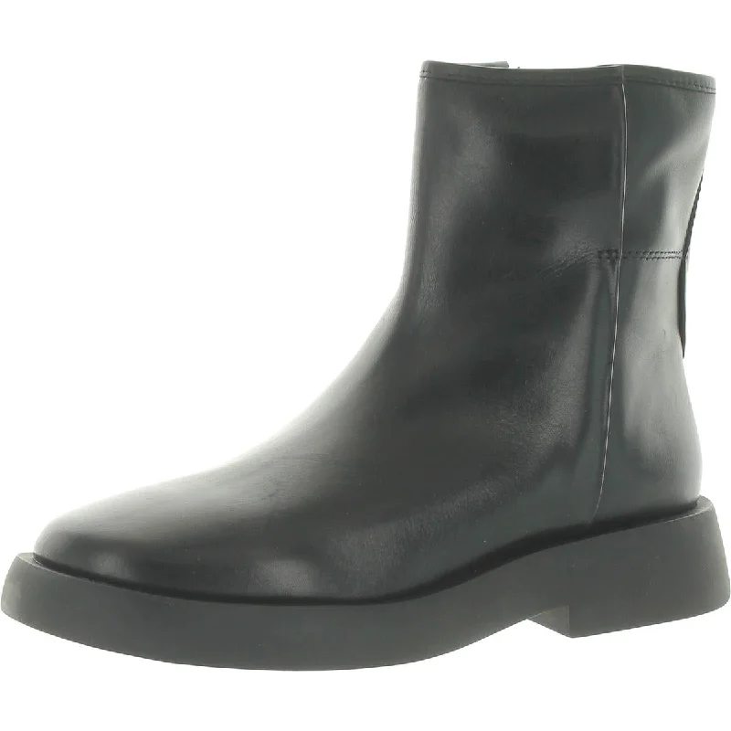 Comfort Meets Fashion Etna2 Womens Leather Ankle Combat & Lace-up Boots