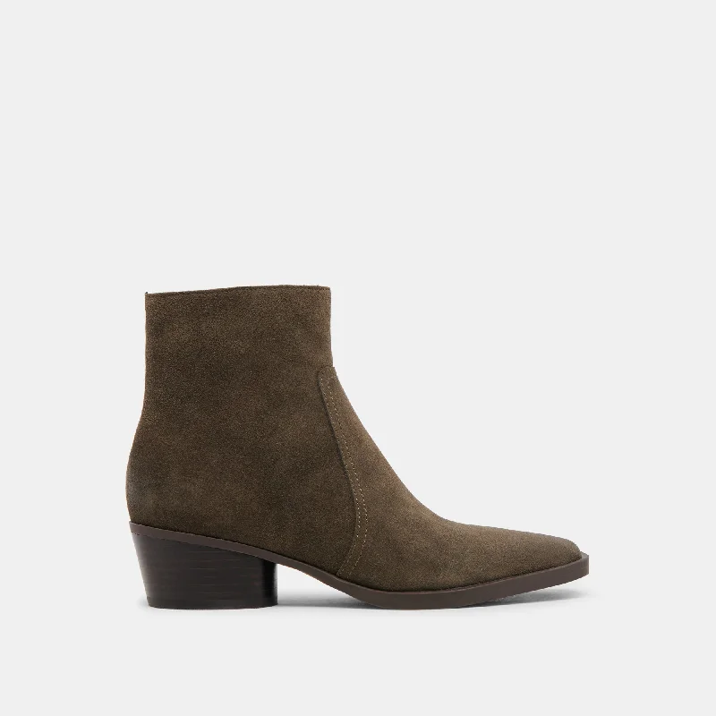 Limited Edition FAHARI H2O BOOTIES ARMY SUEDE