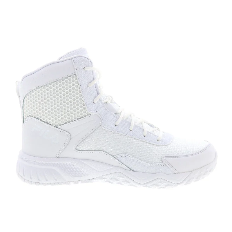 Insane Discount Onslaught Fila Chastizer 5CM01821-100 Womens White Leather Lace Up Work Boots Insane Discount Onslaught Fila Chastizer 5CM01821-100 Womens White Leather Lace Up Work Boots