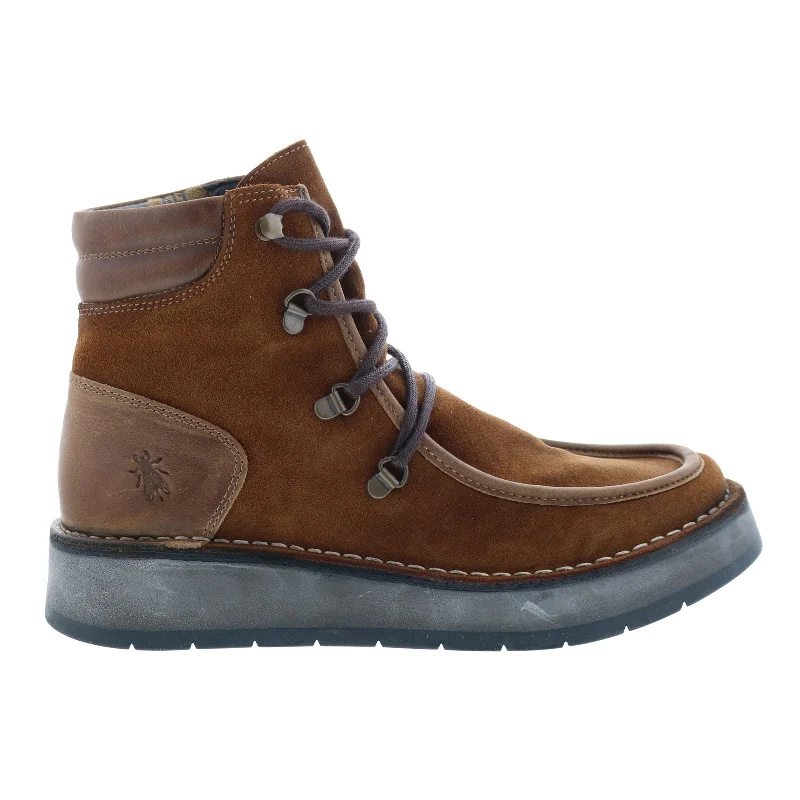 Fashionable Everyday Shoes Fly London Roxa ROXA067FLY-002 Womens Brown Suede Lace Up Casual Dress Boots Fashionable Everyday Shoes Fly London Roxa ROXA067FLY-002 Womens Brown Suede Lace Up Casual Dress Boots