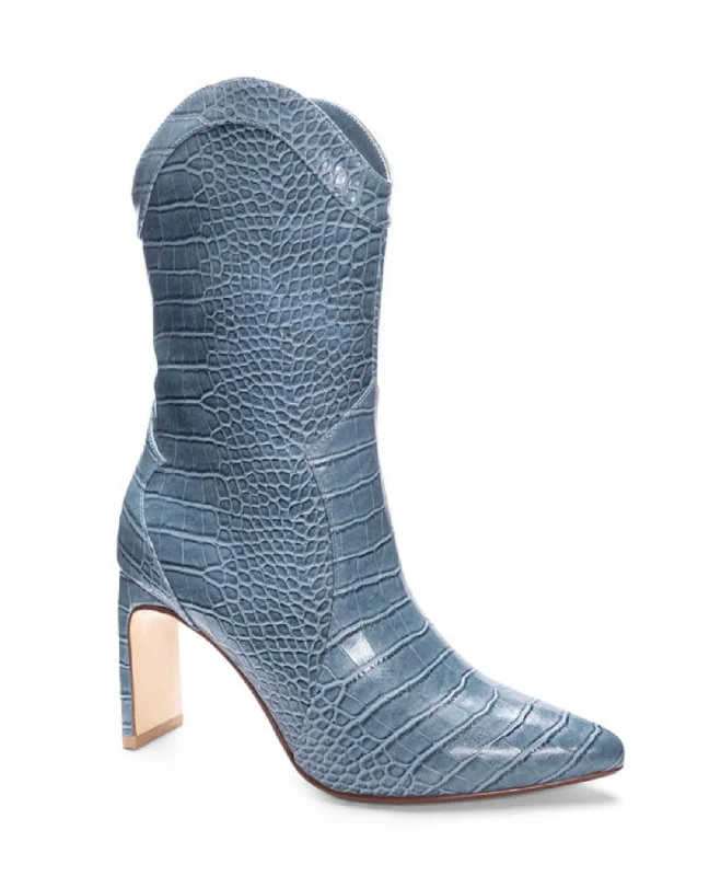 High-Quality Women's Shoes Forester Western Boot In Blue