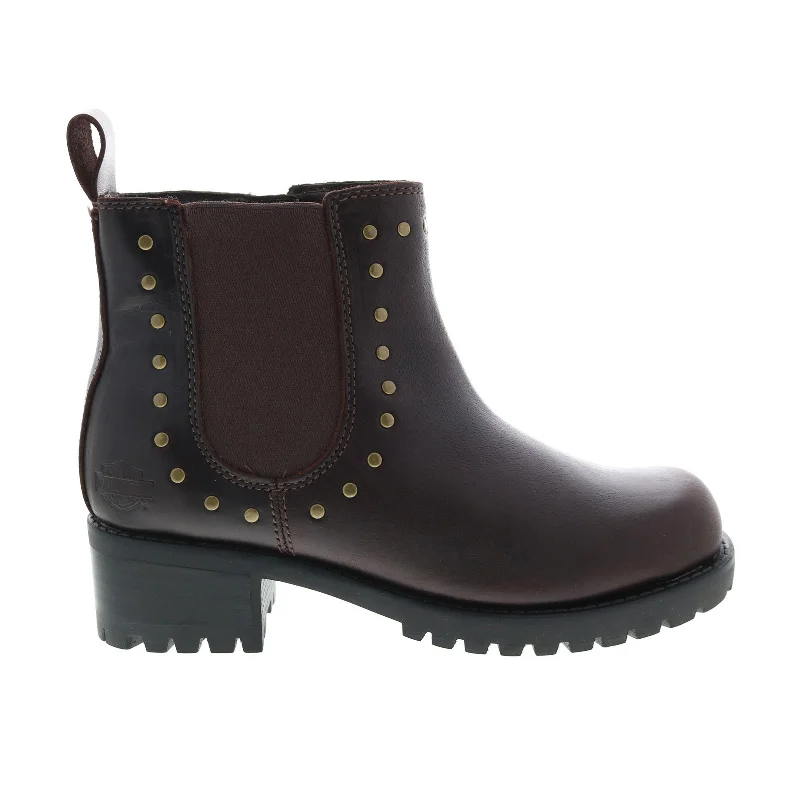 Women's Foot-Friendly Shoes Harley-Davidson Ashby Pull On D84718 Womens Brown Leather Motorcycle Boots Women's Foot-Friendly Shoes Harley-Davidson Ashby Pull On D84718 Womens Brown Leather Motorcycle Boots