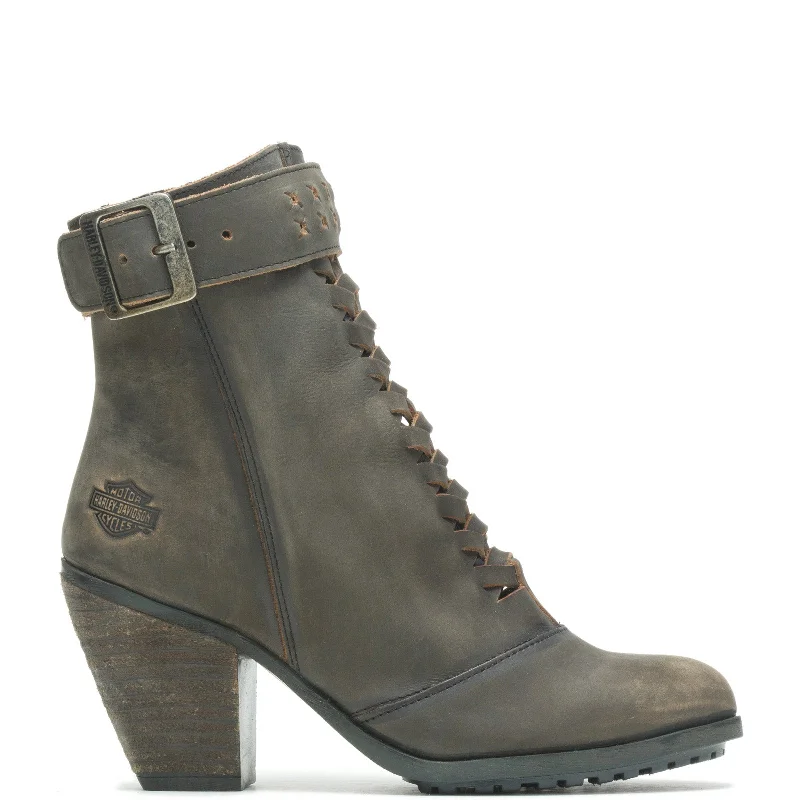 Crazy Discounts, Hurry Up Harley-Davidson Calkins LS Boot 8" D84267 Womens Gray Motorcycle Boots Crazy Discounts, Hurry Up Harley-Davidson Calkins LS Boot 8" D84267 Womens Gray Motorcycle Boots