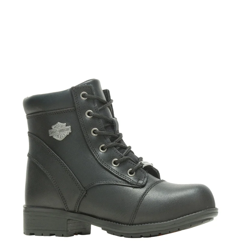 Trendy Pulse Harley-Davidson Raine Steel Toe 7" D83883 Womens Black Motorcycle Boots Trendy Pulse Harley-Davidson Raine Steel Toe 7" D83883 Womens Black Motorcycle Boots